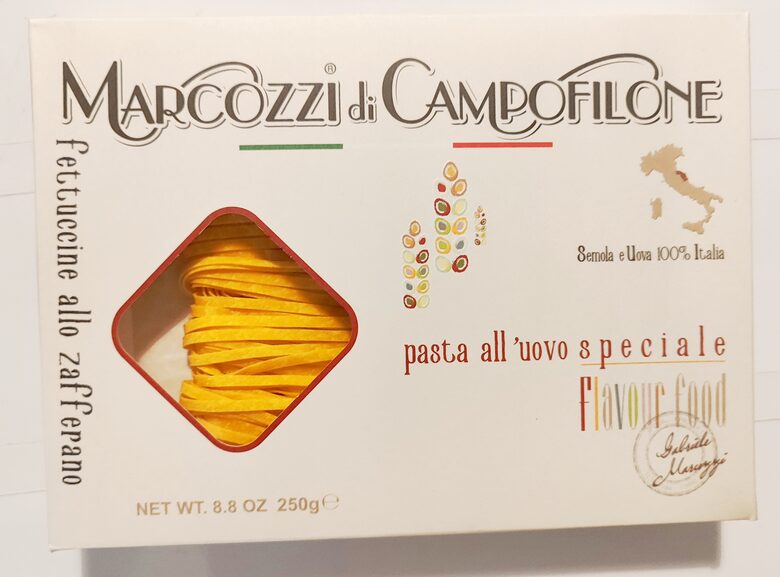 Marozzi di  Campofilone  fettuccine allo zafferano
